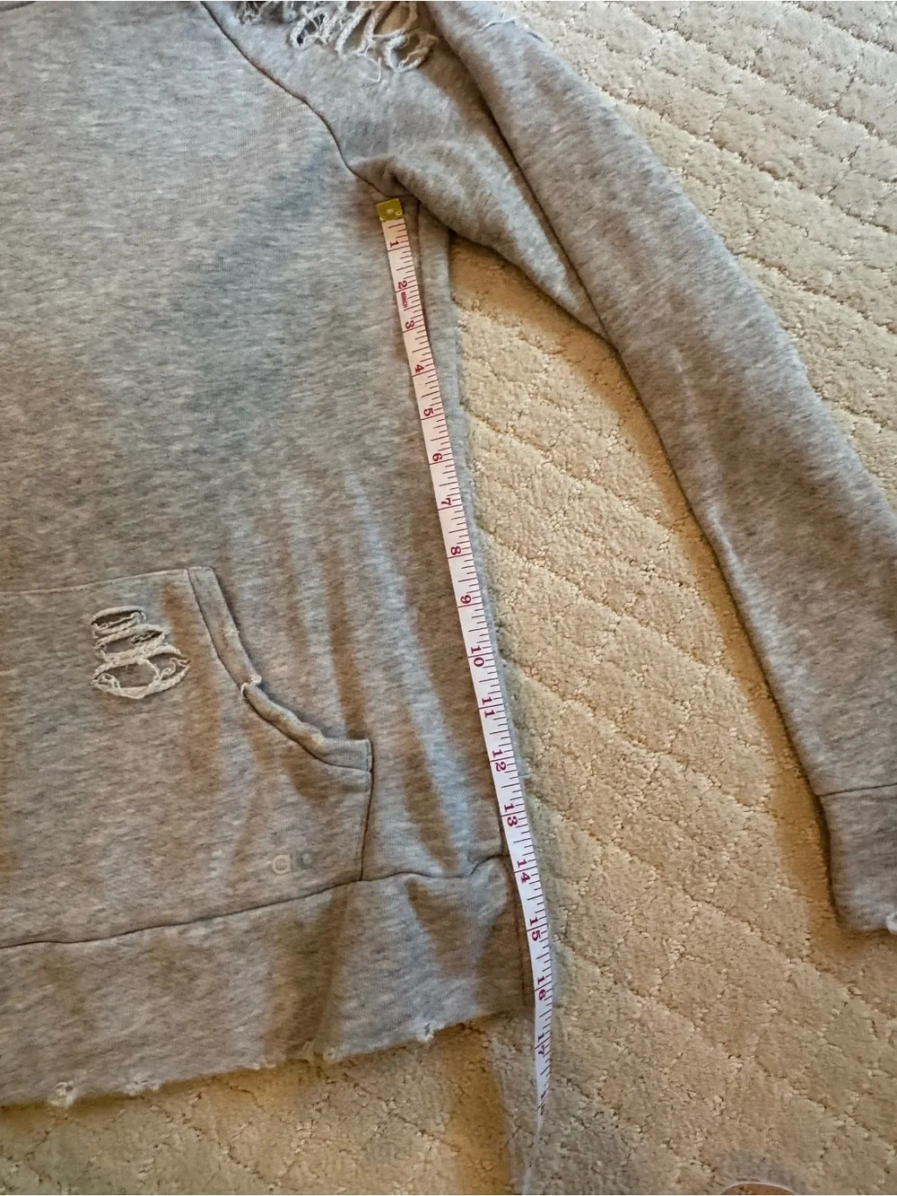 Alo Distressed Hoodie